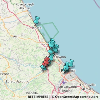 Mappa Via Maestri del Lavoro, 64028 Silvi TE, Italia (6.028)