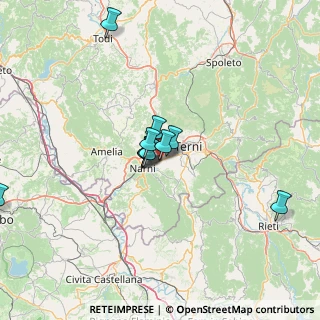 Mappa Via Flaminia Ternana KL, 05035 Narni TR, Italia (18.61143)
