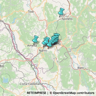 Mappa Via Flaminia Ternana KL, 05035 Narni TR, Italia (6.32273)