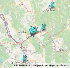 Mappa Via Flaminia Ternana KL, 05035 Narni TR, Italia (30.88643)