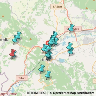 Mappa Via dei Gigli, 05035 Narni TR, Italia (3.3425)