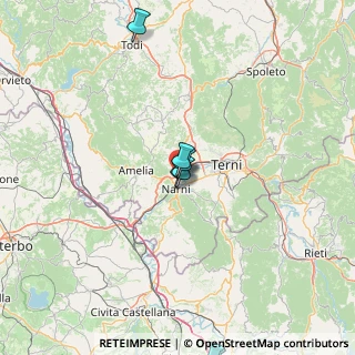 Mappa Via dei Gigli, 05035 Narni TR, Italia (27.40182)