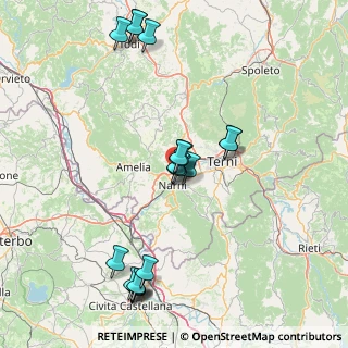 Mappa Via dei Gigli, 05035 Narni Scalo TR, Italia (16.7425)