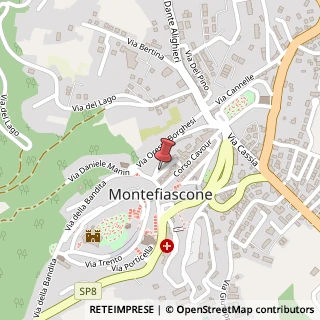 Mappa Via Malatesta, 35, 01027 Montefiascone, Viterbo (Lazio)