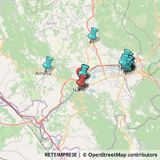 Mappa Via del Cerqueto, 05035 Narni Scalo TR, Italia (7.4375)