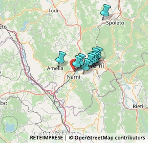 Mappa Via del Cerqueto, 05035 Narni TR, Italia (7.81)