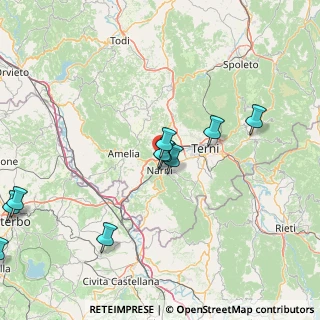 Mappa Via del Cerqueto, 05035 Narni TR, Italia (22.33667)