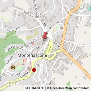 Mappa Corso Cavour, 34, 01027 Montefiascone, Viterbo (Lazio)