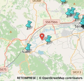 Mappa Strada Marrano, 05035 Narni TR, Italia (7.27368)