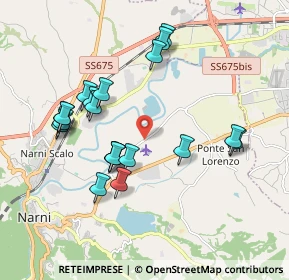 Mappa Strada Marrano, 05035 Narni TR, Italia (1.943)