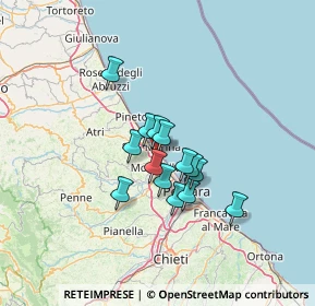 Mappa Via Rubicone, 64028 Silvi TE, Italia (9.53857)