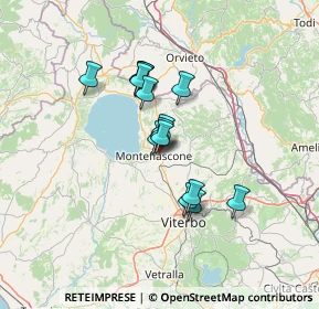Mappa Via Paternocchio, 01027 Montefiascone VT, Italia (10.44533)