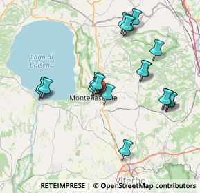 Mappa Via Paternocchio, 01027 Montefiascone VT, Italia (7.8725)