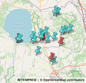 Mappa Via Paternocchio, 01027 Montefiascone VT, Italia (6.2915)