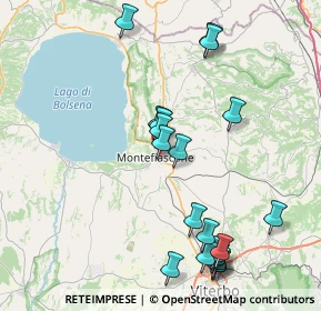 Mappa Via Andrea Zerbini, 01027 Montefiascone VT, Italia (9.371)