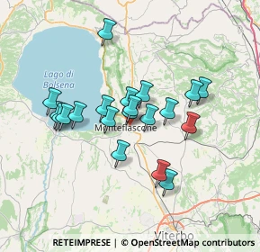 Mappa Via Andrea Zerbini, 01027 Montefiascone VT, Italia (6.07)