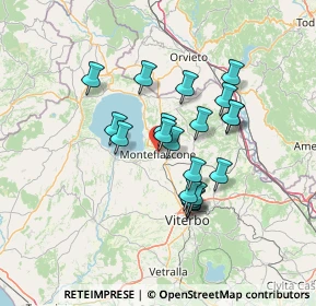 Mappa Via, 01027 Montefiascone VT, Italia (11.556)