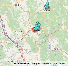 Mappa Strada di Poscargano, 05100 Terni TR, Italia (30.39182)