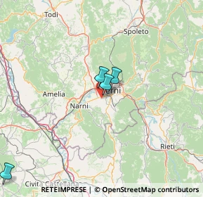 Mappa Strada di Poscargano, 05100 Terni TR, Italia (34.83083)