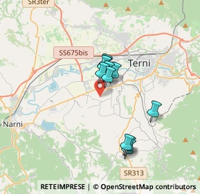 Mappa Strada di Poscargano, 05100 Terni TR, Italia (2.72091)