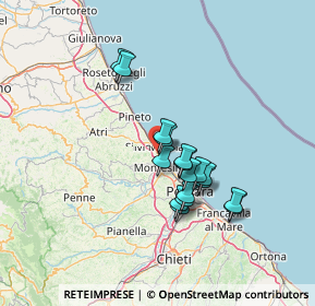 Mappa Via L.Polacchi, 64028 Silvi TE, Italia (11.49118)