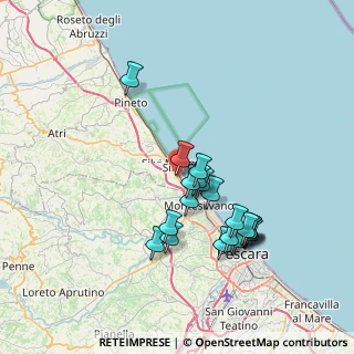 Mappa Via L.Polacchi, 64028 Silvi TE, Italia (7.01)