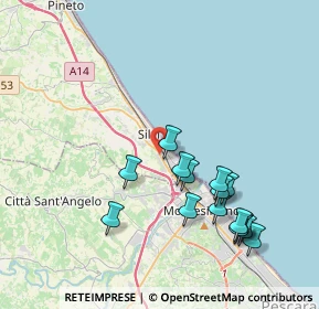 Mappa Via L.Polacchi, 64028 Silvi TE, Italia (4.23133)