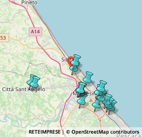 Mappa Via L.Polacchi, 64028 Silvi TE, Italia (4.3275)