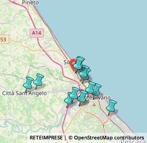 Mappa Via L.Polacchi, 64028 Silvi TE, Italia (3.32154)