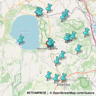 Mappa Via Cassia Nuova, 01027 Montefiascone VT, Italia (9.4065)