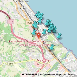 Mappa Strada da Denominare, 64028 Silvi TE, Italia (0.7975)