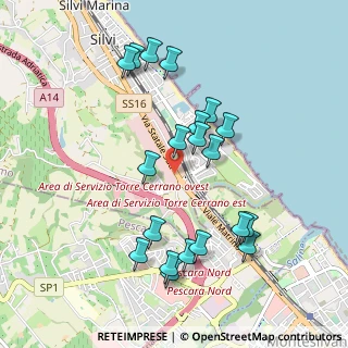 Mappa Strada da Denominare, 64028 Silvi TE, Italia (1.0165)