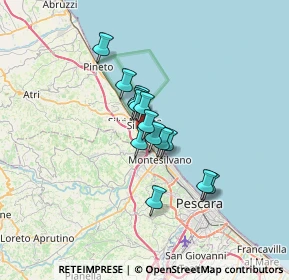 Mappa Via Nazionale Adriatica Sud Km 438, 64028 Silvi TE, Italia (4.48286)