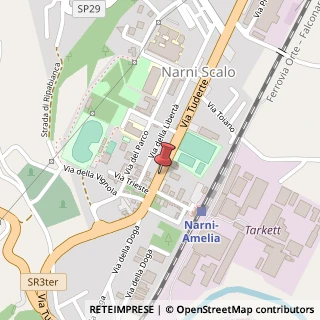 Mappa Via Tuderte, 52, 05035 Narni, Terni (Umbria)