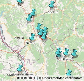 Mappa Strada di Colleseccozza, 05100 Terni TR, Italia (19.53059)