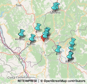Mappa Strada di Colleseccozza, 05100 Terni TR, Italia (14.69941)