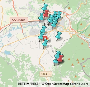 Mappa Strada di Colleseccozza, 05100 Terni TR, Italia (3.562)