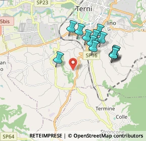 Mappa Strada di Colleseccozza, 05100 Terni TR, Italia (1.81077)