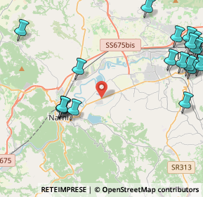 Mappa SS  Flaminia, 05035 Narni TR, Italia (6.1575)