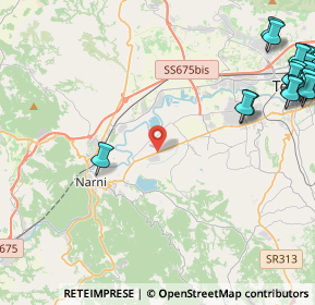 Mappa SS  Flaminia, 05035 Narni TR, Italia (7.2875)