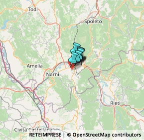 Mappa SP 70, 05100 Terni TR (12.88833)