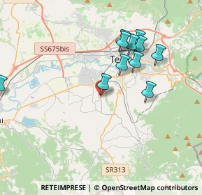 Mappa SP 70, 05100 Terni TR (3.93909)