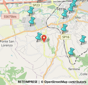 Mappa SP 70, 05100 Terni TR (2.86182)