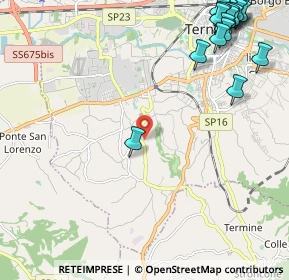 Mappa SP 70, 05100 Terni TR (3.4475)