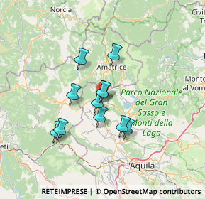 Mappa Via Picente frazione Collecavallari, 67015 Montereale AQ, Italia (10.84273)