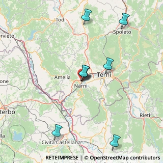 Mappa Via Tuderte, 05035 Narni Scalo TR, Italia (31.53769)