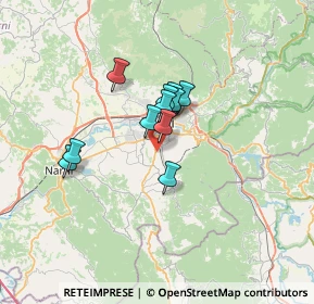 Mappa Strada Macchia di Bussone, 05100 Terni TR, Italia (4.74455)