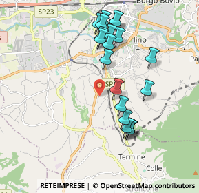 Mappa Strada Macchia di Bussone, 05100 Terni TR, Italia (1.976)