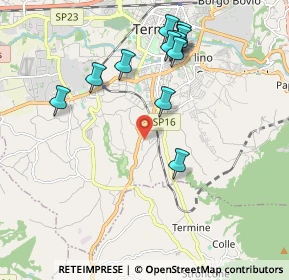 Mappa Strada Macchia di Bussone, 05100 Terni TR, Italia (2.1175)