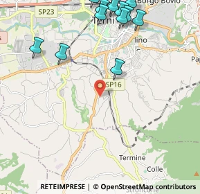 Mappa Strada Macchia di Bussone, 05100 Terni TR, Italia (2.90615)